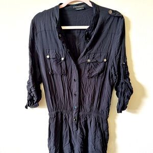 BCBG black romper, size medium.